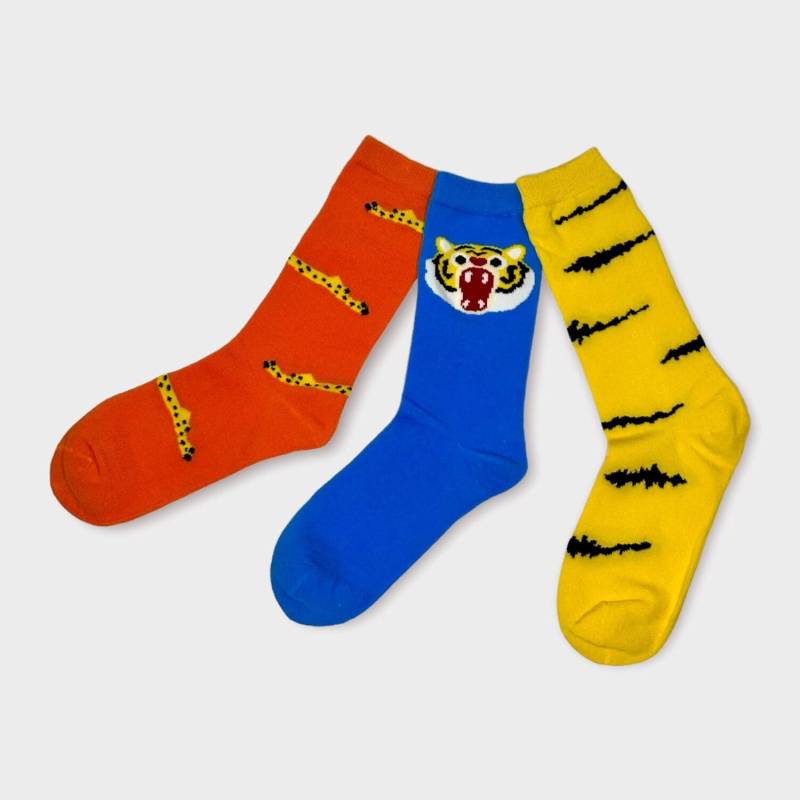 Minigans | Kinder Mini Forest King Crew Socken von minigooose