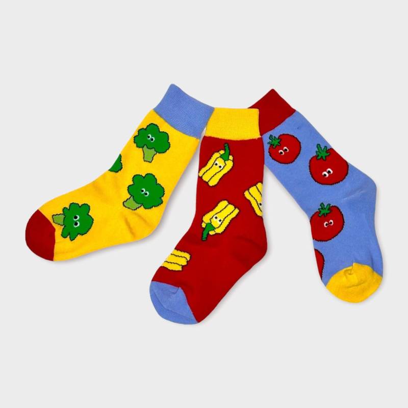 Minigans | Kinder Mini Veggie Crew Socken von minigooose