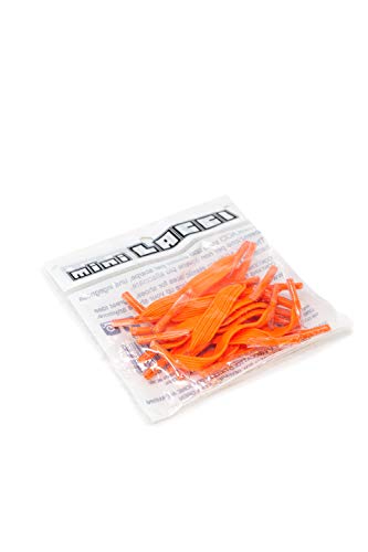 Mini Lacci Herren Scarpa Uomo Schnürsenkel, Orange von minilacci
