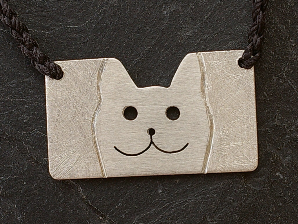 Halskette Katze Silber 925 Halskette Katze Silber 925 von minkasdesign