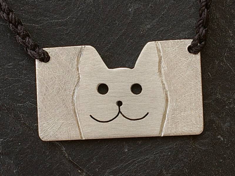 Halskette Katze Silber 925 Halskette Katze Silber 925 von minkasdesign