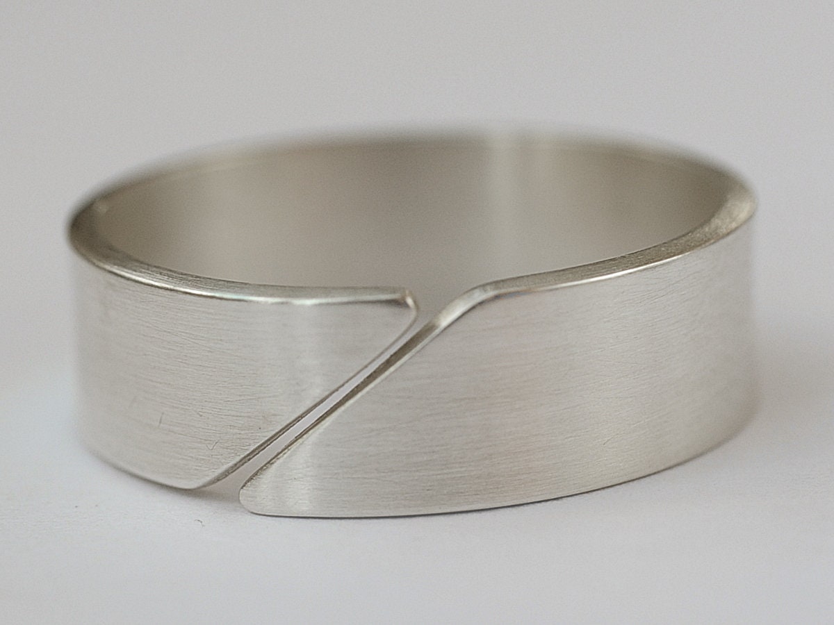 Silberring Offen Schmal Glatt Stapelbar Silberring Offen Schmal Glatt Stapelbar von minkasdesign
