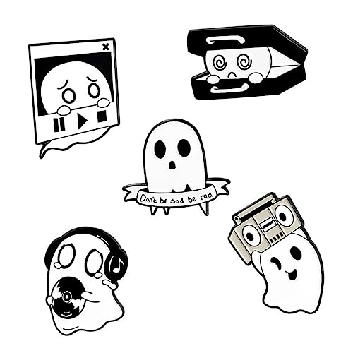 1 Satz Cartoon Broschen Niedliche Designs Für Kleidung Taschen Anlässe Wie Halloween Partys Leicht Tragbar Für Stylische 5 Stück von minkissy
