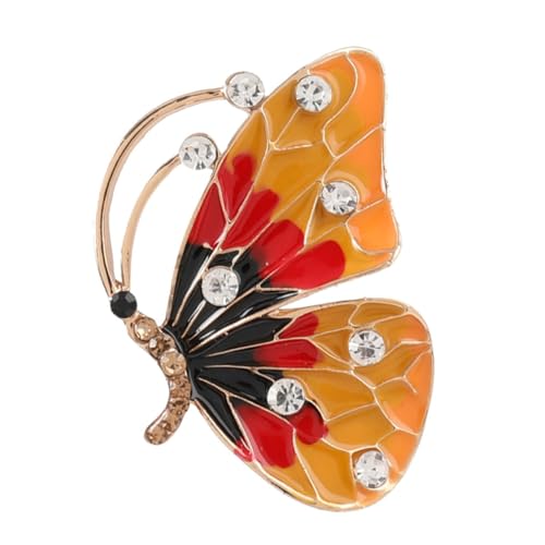 1 Stück Alloy Brosche mit Strasssteinen Anstecknadel für Damen für Kleidung Schal oder Pullover Langlebiges Design Perfektes von minkissy