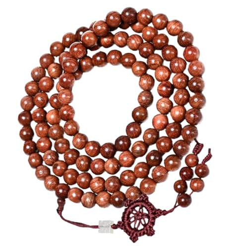 1 Stück Holzperlen Armband mit Buddha Perlen Handgefertigter Schmuck für Meditation Täglichen Gebrauch Langlebig für Familie Freunde von minkissy