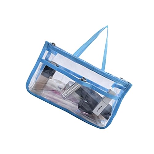 1stk Klarer Kosmetikkoffer Klare Schminktasche Make-up-etui Kosmetik-Organizer Damen Schminktasche Damen Kosmetiktasche Eva Kosmetikkoffer Aufbewahrungstasche Tragbar von minkissy