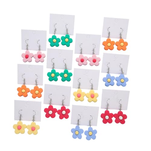 12 Paare Blumenohrringe für Frauen Dangle Ohrringe Leicht Festlichkeiten Dates Schmuck für Teenager Damen von minkissy