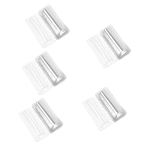 120 STK Transparenter Lippenstiftclip DIY Lippenstift-Kartenhalter Lippenbalsamhülle zum Verschenken DIY Kartenhalter Transparente Kartenhalter Behälter für Lipgloss Geldbeutel minkissy von minkissy