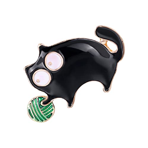 1Stück Schicke Katzenbrosche Einzigartige Cartoon Katzen Anstecknadel für Frauen Stilvolles Zubehör für Partys Kreative Corsage 1Stück Schicke Katzenbrosche Einzigartige Cartoon Katzen Anstecknadel für Frauen Stilvolles Zubehör für Partys Kreative Corsage von minkissy