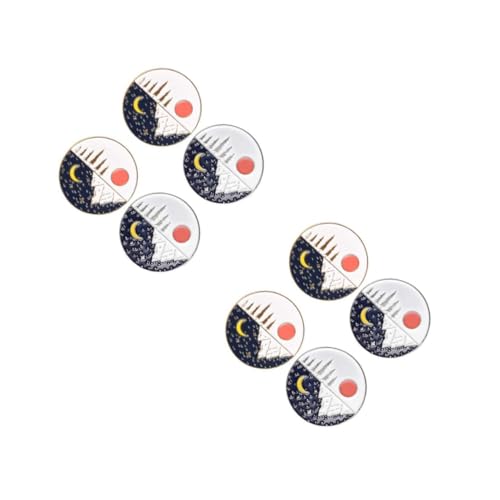 2 Sätze Kreative Broschen Anstecknadeln Für Damen Stilvolle Kleidung Dekoration Für Frauen 4 Stücke * 2 von minkissy