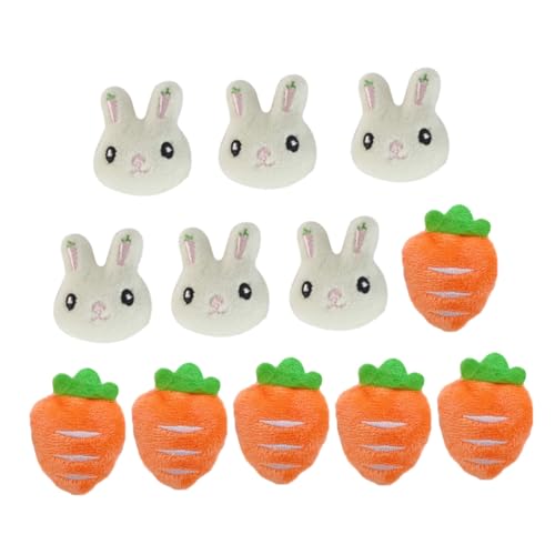 2 Sätze Teiliges Cartoon Broschen Für Damen Adorable Anstecknadeln Für Kleidung Mini Karotten Design Anlässe 12 Stücke * 2 von minkissy