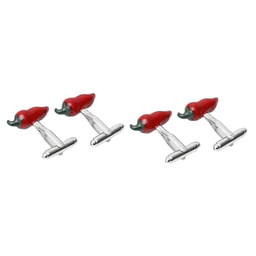 2 Stück Kreative Manschettenknöpfe für Männer Frauen Sleeve Nails für Formelle Anlässe Hochzeiten Besondere Feiern Perfektes für Freunde Familie von minkissy