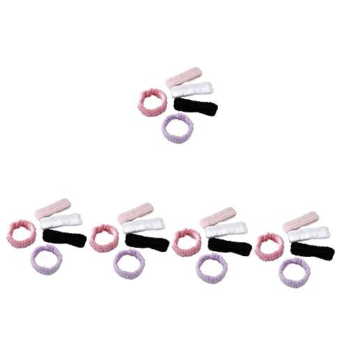 minkissy 25 Stk Armbänder für die Hautpflege Stirnbänder für Mädchen Make-up-Stirnband Haarbänder Haarband zum Waschen des Gesichts Gesichtswaschstirnbänder für Frauen niedlich Haarring von minkissy