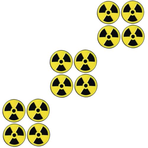 3 Sätze Teiliges Broschen Für Damen Vintage Anstecknadeln Für Kleidung Kreative Pins Für Rucksäcke Hüte Schals Langlebige Metallbroschen Mit Einzigartigem Design 4 Stück * 3 von minkissy