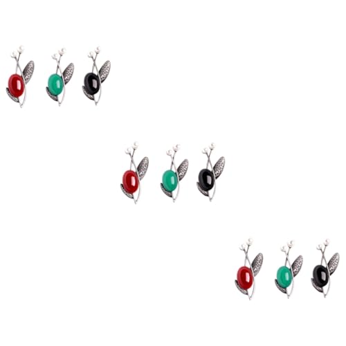 3 Sätze Vintage Zweig Brosche Legierung Mit Natürlichen Kreative Anstecknadel Für Frauen Für Hochzeiten Partys Besondere Anlässe Einzigartige Schmuckdekoration 3 Stück * 3 von minkissy