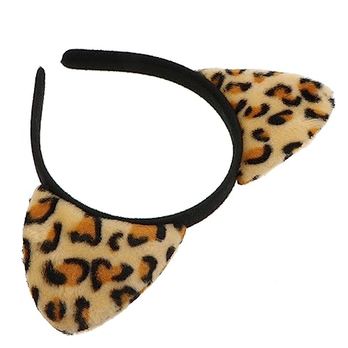 36 Stk gemustertes Stirnband mit Katzenohren Halloween-Stirnbänder für Frauen Leoparden-Stirnband halloween haarschmuck fasching kopfbedeckung Haarbänder Stirnbänder für Männer von minkissy