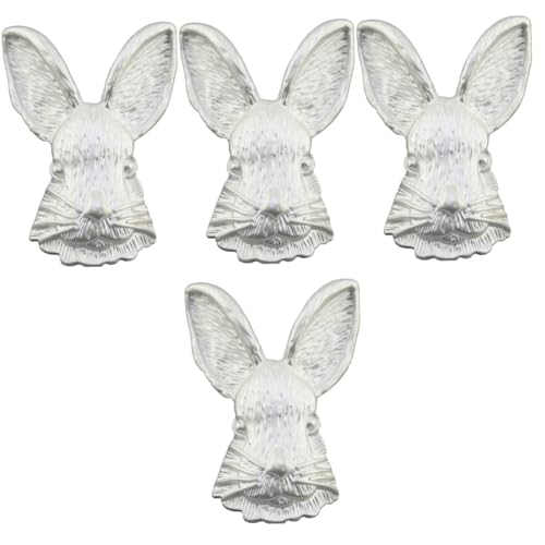 4 Stück Kaninchen Brosche Vintage Tier Brosche Anstecknadel für Frauen für Kleidung Taschen Hüte zu Besonderen Anlässen von minkissy
