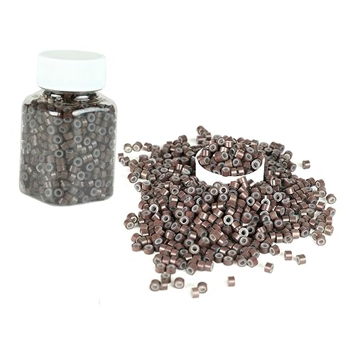 minkissy Silikon-haarverlängerung 500 Stück Dreadlock-zubehör Zum Flechten Zopf Für Männer Und Frauen von minkissy