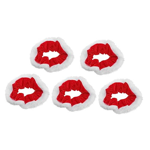 minkissy 5er-pack Weihnachts-haarbänder für Mädchen Pferdeschwanz- Pailletten Elastisches Haargummi für Frauen Modisch Langlebig minkissy 5er-pack Weihnachts-haarbänder für Mädchen Pferdeschwanz- Pailletten Elastisches Haargummi für Frauen Modisch Langlebig von minkissy