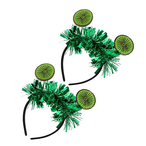 6 Stk Kiwi-stirnband Haarschmuck Blumen Mexiko Damen Filzstoff von minkissy