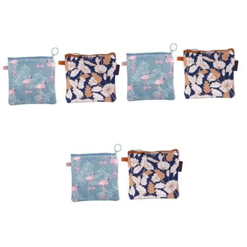 6 Teilige Damenbinden Aufbewahrungstasche Damen Geldbörsen Make Up Organizer Make Up Tasche Für Reisen Menstruationsbinden Aufbewahrung Schlüsseltasche Erste Perioden Set minkissy von minkissy