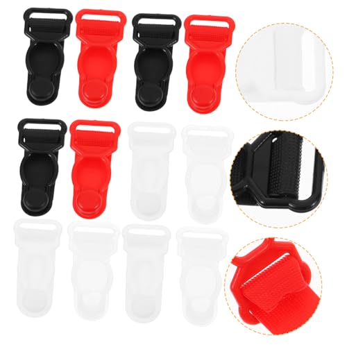 80 Stück Sockenhalterung Einstellbare Sockenklammern Sockenclips für Herren Damen Praktische Strumpfhalter für Strümpfe Transparent von minkissy