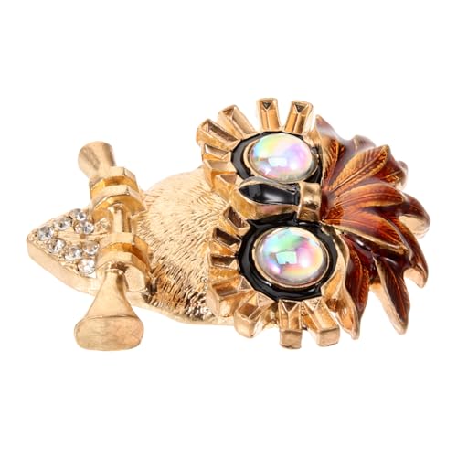 Eulenbrosche für Frauen Kreative Anstecknadel Metall für Kleidung Schals Taschen zu Besonderen Anlässen Wie Weihnachten Geburtstagen von minkissy