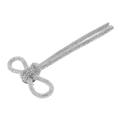 minkissy Schleifenbrosche Für Damen Mit Strasssteinen Langlebigen Materialien Und Femininem Als Dekoratives Accessoire Für Anzüge Kleider Und Rucksäcke von minkissy