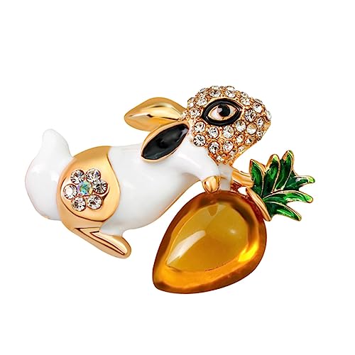 Kreative Kaninchenbrosche Legierung Eleganter Broschenclip für Damen Taschen Jacken Kleider für Frauen Stilvolles Accessoire Kreative Kaninchenbrosche Legierung Eleganter Broschenclip für Damen Taschen Jacken Kleider für Frauen Stilvolles Accessoire von minkissy