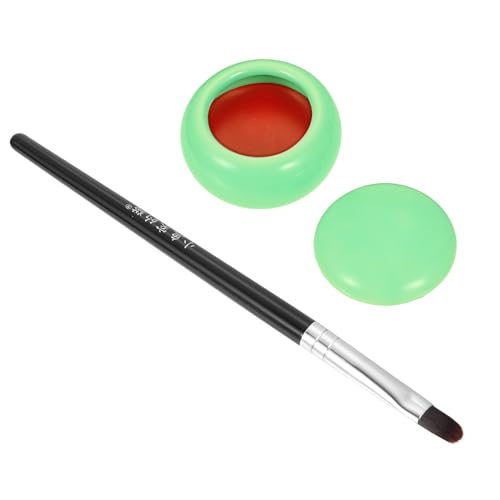 Lippenstift erröten Lidschatten Grundierung Auge Kitt Rouge Palette Balsam lippenmaske lippenstifthülsen eyeshadow lip stick blush Lidschatten-Gesichtsrouge kompaktes Rouge Keramik minkissy von minkissy