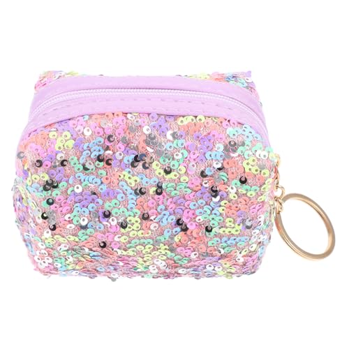 minkissy Münzgeldbörse Mit Schlüsselanhänger Kleine Reißverschlusstasche Für Münzen Damen-münzgeldbörse Mini-münzbörse Zum Anhängen Für Handtasche von minkissy