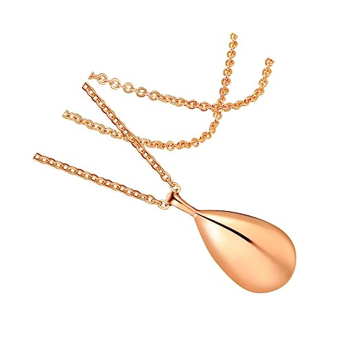 Parfüm Diffusor Halskette Tropfenform Aromatherapie Schmuck für Frauen Kette mit Anhänger zur Stresslinderung von minkissy