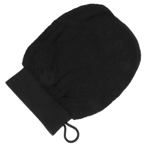 minkissy Peeling-handschuh Aus Viskose Für Bad Und Dusche Entfernt Abgestorbene Hautzellen Schrubber Für Männer Und Frauen Mit Gummiband Und Verschlussband Für Weiche Haut von minkissy