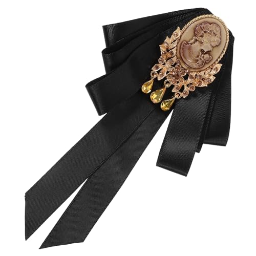 minkissy Schleifenbrosche Pin Für Damen Fliege Aus Stoff Und Legierung Kragenclip Mit Nadel Praktisch Für Hemden Kleider Und Blusen von minkissy