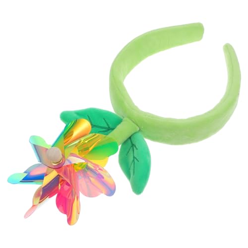 minkissy Buntes Windmühlengras-stirnband Für Frauen Modisches Kreatives Stirnband Vielseitig Einsetzbar Für Partys Hochzeiten Geburtstage von minkissy