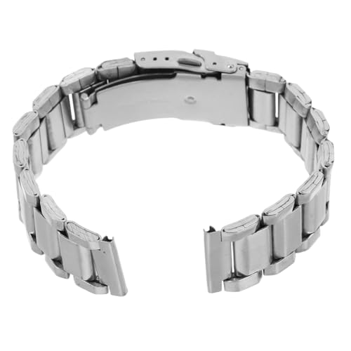 minkissy Edelstahlarmband Für Uhren Mit Rechteckiger Schnalle Ersatzarmband Für Herrenuhren Für Sport Freizeit Und Formelle Anlässe von minkissy