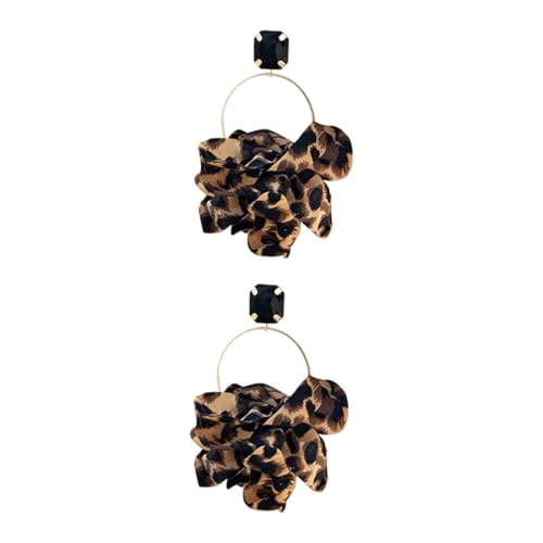 minkissy 1 Paar Anhänger Ohr Retro Drucken Streifen Fallen Kreatives Geburtstagsgeschenk Leopard Silberne Nadel minkissy 1 Paar Anhänger Ohr Retro Drucken Streifen Fallen Kreatives Geburtstagsgeschenk Leopard Silberne Nadel von minkissy