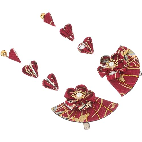 minkissy 1 Paar Damen Haarspange Frauen gesendet Lockenstab Produkte Stift Netz haar spangen haarclips Haarschmuck für Fotos kopfschmuck beads Haarnadel Mädchen Haarspange Stoff von minkissy