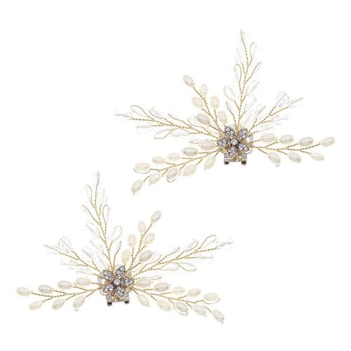 minkissy 1 Paar Detachable Perlen Schuhschmuck für Damen Schuhschnallen für Hochzeiten Besondere Anlässe Passend für Schuhe Einfach zu Kombinieren zu Entfernen von minkissy