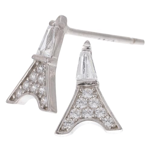 minkissy Eiffelturm Ohrstecker Romantische Ohrschmuck Kleine Zarte Ohrstecker Für Frauen von minkissy