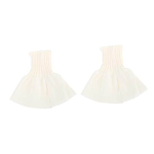 minkissy 1 Paar Falsche Ärmel für Damen Dekorative Strickmanschetten Knitted Praktische Kleidung für Stilvolle Outfits minkissy 1 Paar Falsche Ärmel für Damen Dekorative Strickmanschetten Knitted Praktische Kleidung für Stilvolle Outfits von minkissy