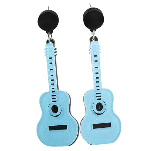 minkissy 1 Paar Gitarre Ohrringe Hip Hop Kreative Ohrhänger Strapazierfähigem für Partys Einzigartiges Design für Ohrschmuck für Damen Herren minkissy 1 Paar Gitarre Ohrringe Hip Hop Kreative Ohrhänger Strapazierfähigem für Partys Einzigartiges Design für Ohrschmuck für Damen Herren von minkissy