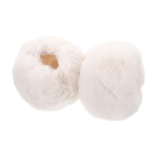 minkissy Kunstpelz-handgelenkmanschetten Für Damen Flauschige Armstulpen Zum Laufen Kurze Kunstpelz-handgelenkmanschetten Für Mädchen Warme Armstulpen Für Winter von minkissy