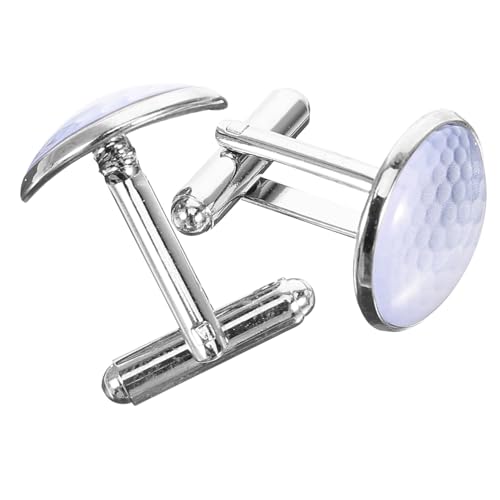 minkissy 1 Paar Herren Manschettenknöpfe Metall Elegantes Design Hochwertiges Accessoire für Anzüge für Männer zu Besonderen Anlässen Hochzeiten Geburtstagen Jubiläen von minkissy