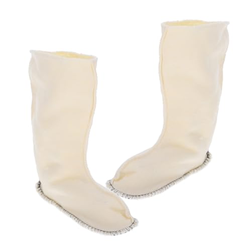 minkissy Regenstiefel-innensocken Für Damen Dicke Socken Aus Kurzem Plüsch Und Warme Stiefel-innensocken Für Outdoor-aktivitäten Und Arbeit von minkissy