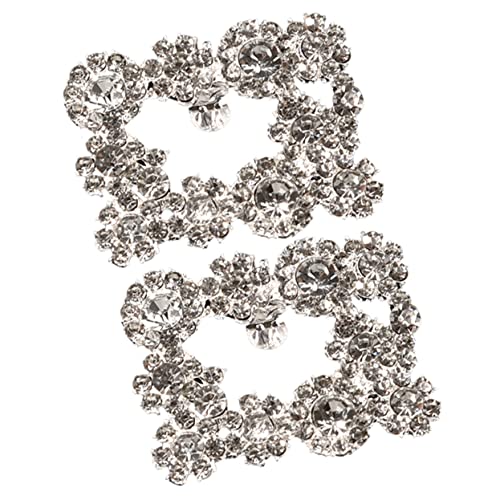 minkissy 1 Paar Rhinestone Schuhclips für Damen Schuhschmuck Dekoration für Hochzeiten Partys Besondere Anlässe Praktisch Langlebig von minkissy