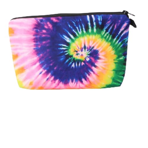 minkissy 1 STK Bedruckte Kosmetiktasche Frauen Taschen Toilettenartikel Beutel Kosmetikbehälter Bedruckte Tasche Frau Kosmetiktasche Aufbewahrungstasche Einfache Kosmetiktasche Colorful von minkissy