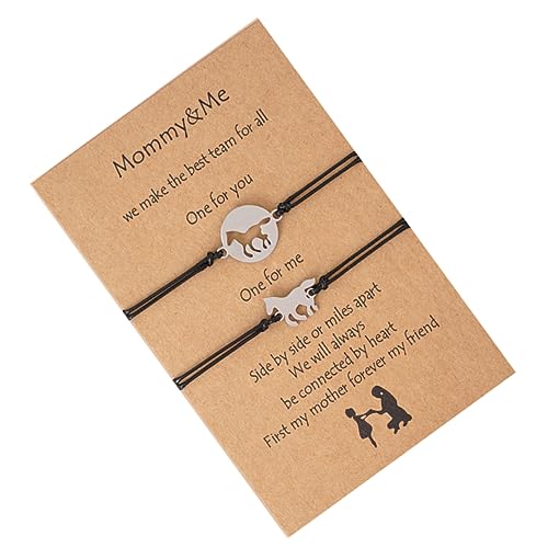 minkissy 1 Satz Armband-Set pärchen armband muttertag armbänder Mutter und Tochter Armbänder Mutter-Tochter-Schmuck Mutter und Tochter Armband Mutter und Tochter Schmuck Pappe minkissy 1 Satz Armband-Set pärchen armband muttertag armbänder Mutter und Tochter Armbänder Mutter-Tochter-Schmuck Mutter und Tochter Armband Mutter und Tochter Schmuck Pappe von minkissy