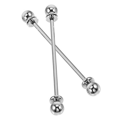 minkissy 2stücke Kragensteg Nadeln Für Herren Hemd Krawattennadeln Aus Metall Kragenstäbchen Für Anzug Einfach Zu Tragen Und Dekorativ von minkissy