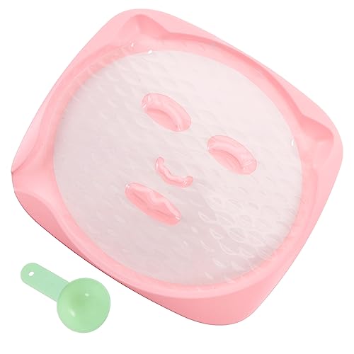 minkissy Platten 1 Satz Maskenform/maskentablett/gesichtsswerkzeuge Formen Für Gesichtsmaskenplatten Tabletts Diy-vorlagen -patch-formen Proteinkleber Werkzeuge Machen Das Gesicht Fräulein von minkissy